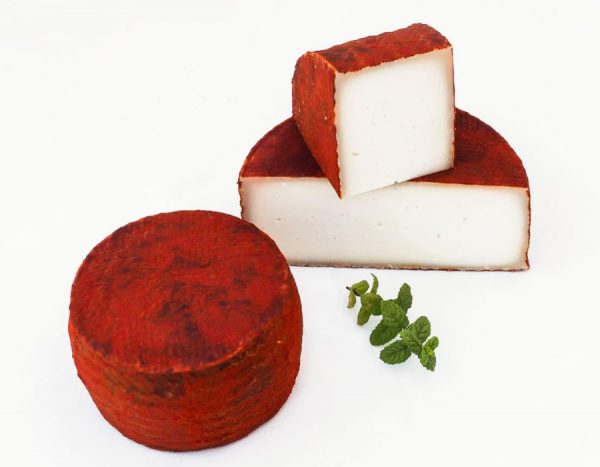 queso de cabra curado al pimentón