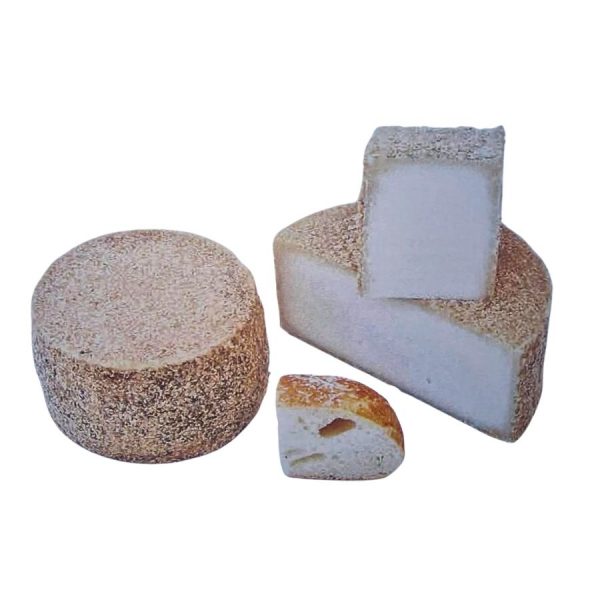 Queso Curado con Salvado de Trigo