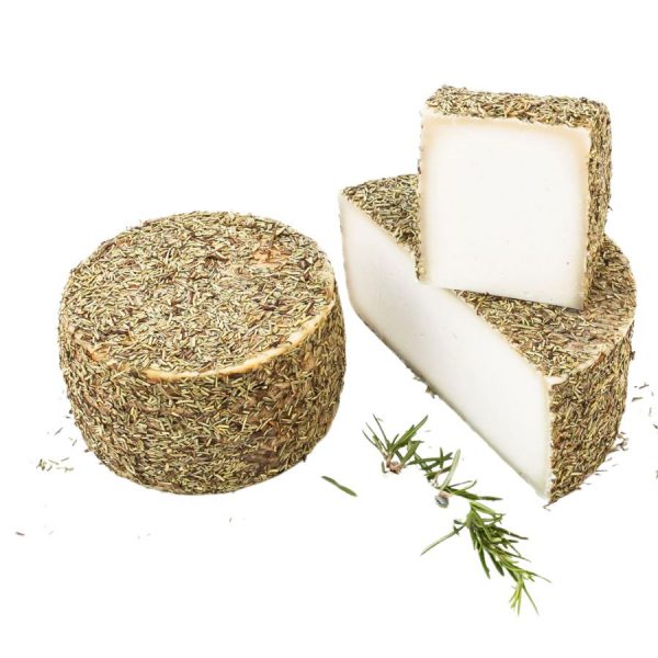 Queso Curado de Cabra   al  Romero
