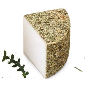 Queso Curado de Cabra al Romero 1/4 Pieza