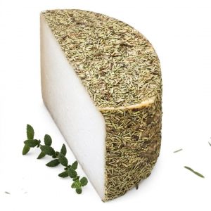 Queso Curado de Cabra al Romero 1/2 Pieza
